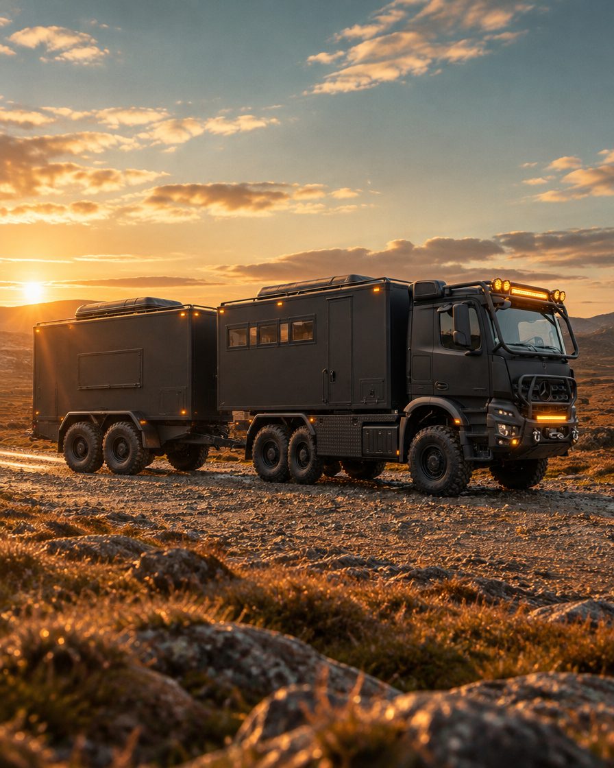 Truck and trailer